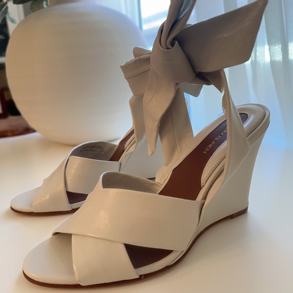 New Tory Burch Wrap up Wedge Heels. 💯 Authentic! - Picture 4 of 5